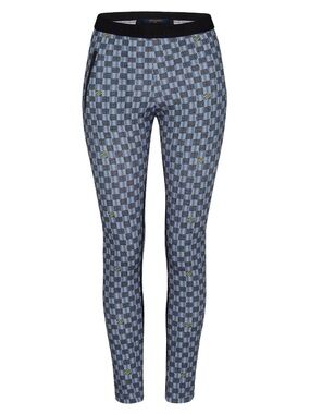 Louis Vuitton Archive FW19 LV Pop 3D Monogram Damier Leggings Blue FR 38 SZ S